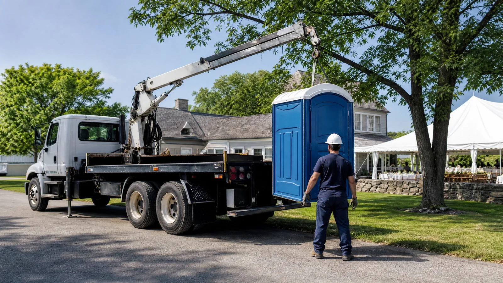 Temporary restroom planning illustration for ADA-Accessible Portable Toilets in Gilbert, AZ | Gilbert Porta Potty Rentals